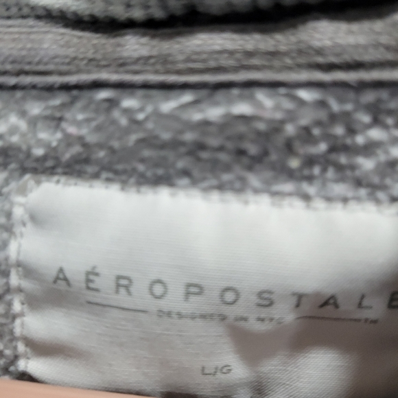 Aeropastale hooded zip sweatshirt size large - Picture 3 of 6